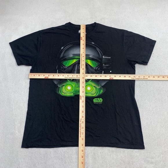 Star Wars Rogue One Death Trooper Tee Thrifted Vintage Style Size XL - Picture 5 of 10